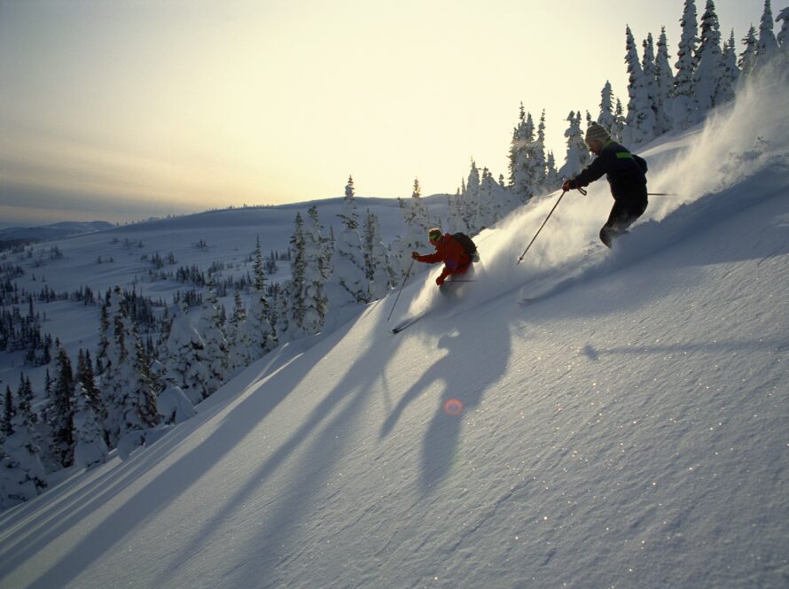 Skiing